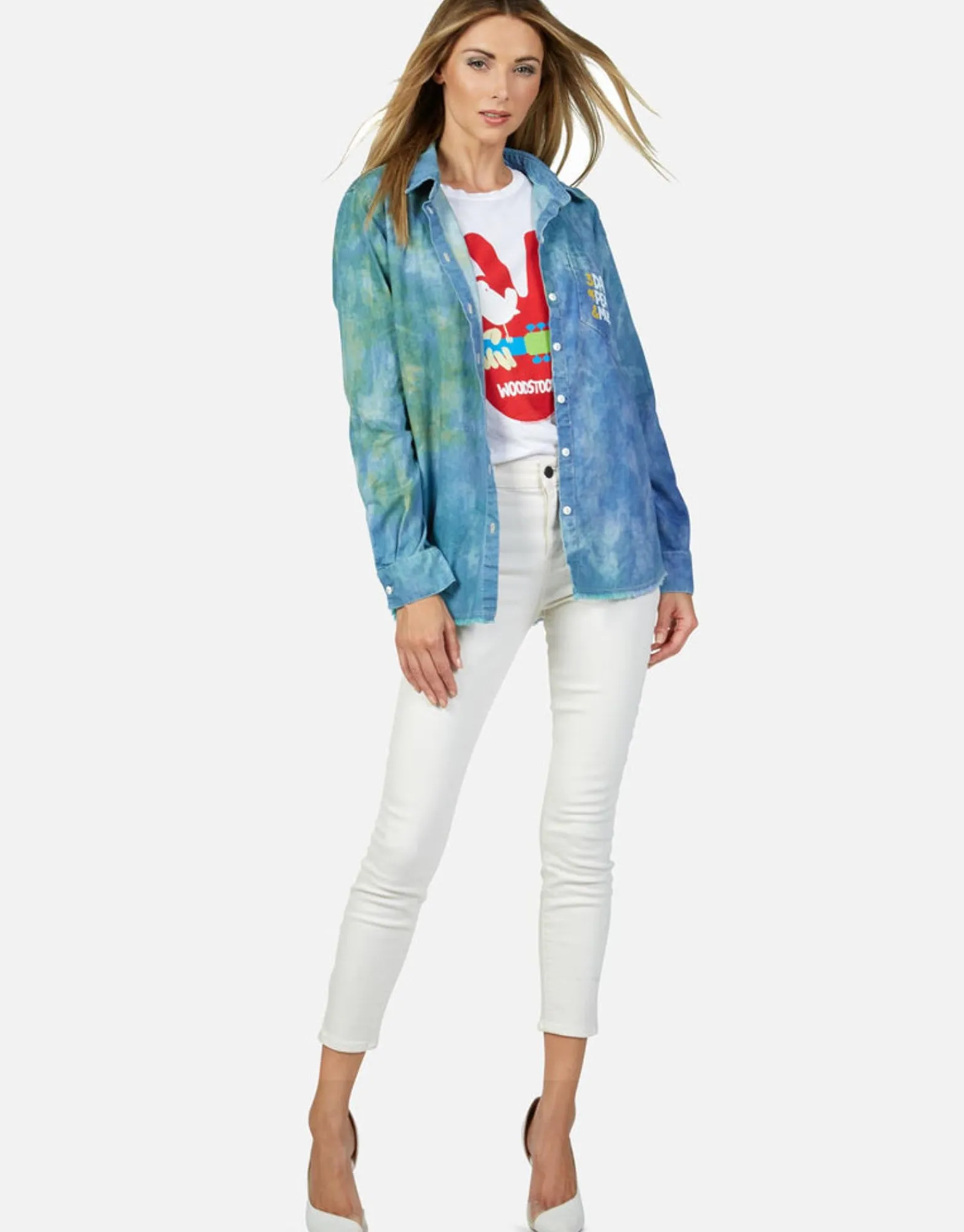 Sale The Police Ghost In The Machine Button Up Shirt By Women Long Sleeve