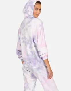 Best Sale Tie Dye Tongue Pullover Hoodie | Anissa By Women Hoodies