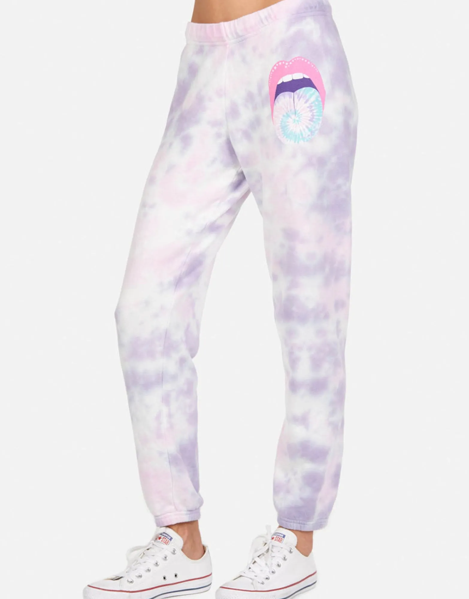 Flash Sale Tie Dye Tongue Sweatpants | Brynn By Women Long Sweatpants