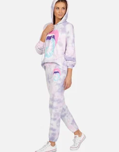 Flash Sale Tie Dye Tongue Sweatpants | Brynn By Women Long Sweatpants