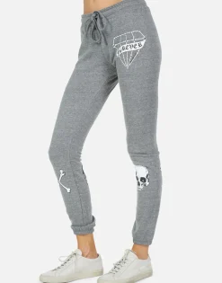 Discount Uri Bone Diamond Women Long Sweatpants