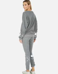 Discount Uri Bone Diamond Women Long Sweatpants