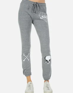 Discount Uri Bone Diamond Women Long Sweatpants