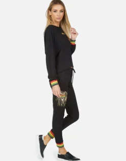 New Valencia Rasta Lion Women Long Sweatpants