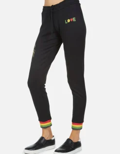 New Valencia Rasta Lion Women Long Sweatpants