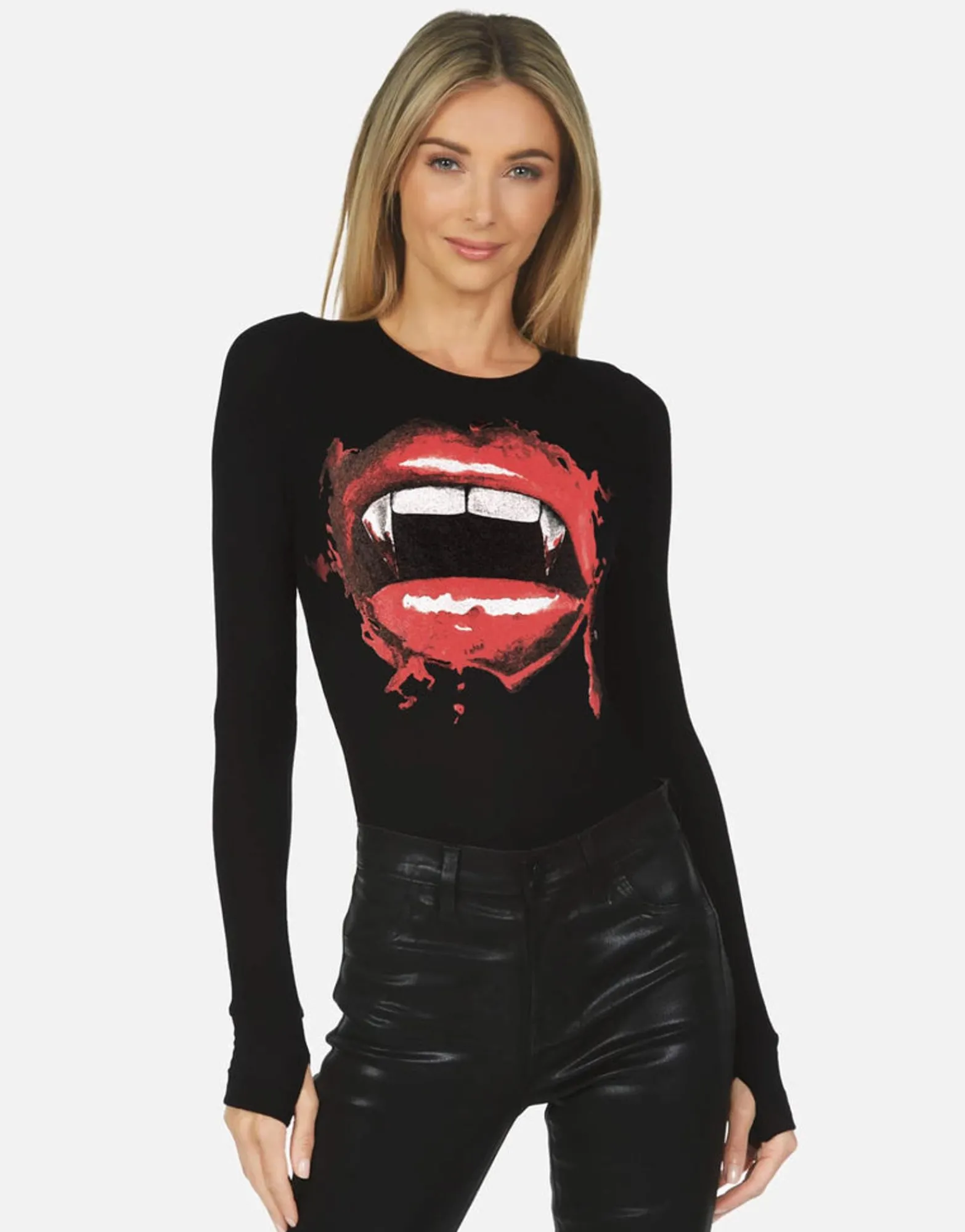 Discount Vampire Lip Fitted Thermal In | Mckinley X By Women Long Sleeve