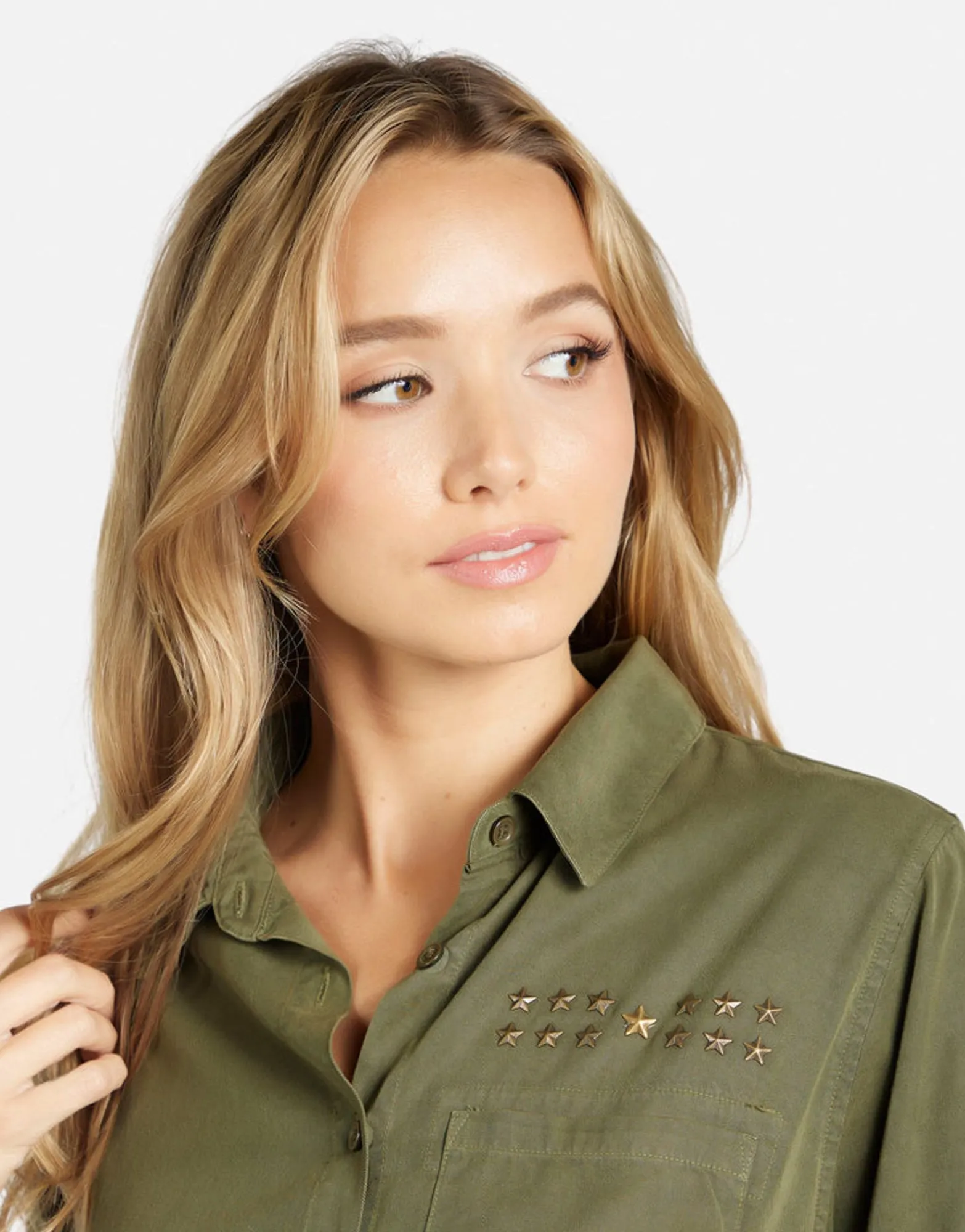Fashion Vintage Eagle Button Up Shirt In | Sloane By Women Long Sleeve