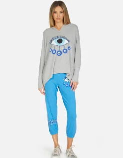 Store Wilma Chain Evil Eye Women Hoodies
