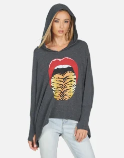 Best Wilma Tiger Tongue Women Hoodies