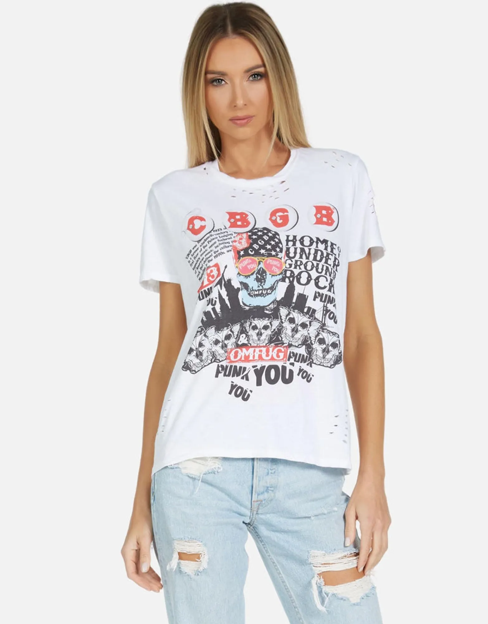 New Wolf Cbgb 1973 Women Short Sleeve