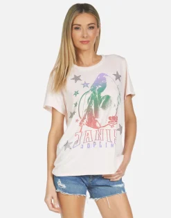 Shop Wolf Janis Joplin Women Short Sleeve