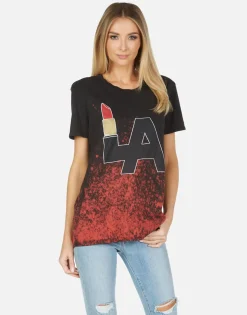 Best Wolf La Lipstick Women Short Sleeve