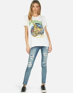 Discount Wolf Poison Cat Women Short Sleeve