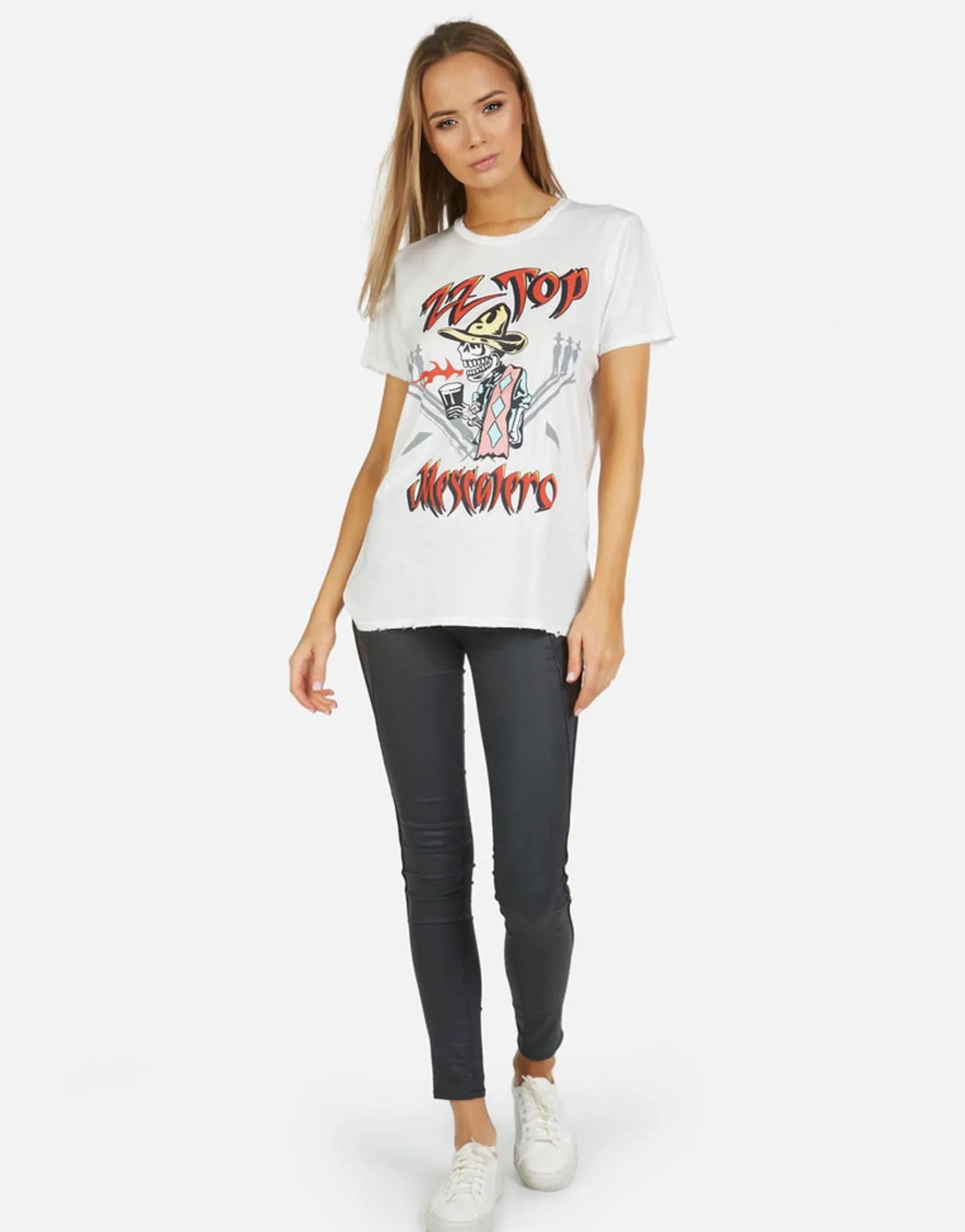Discount Wolf Zz Top Women Short Sleeve