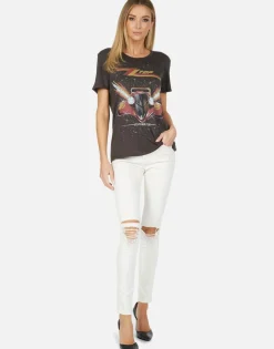Discount Wolf Zz Top Eliminator Women Short Sleeve