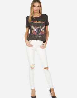Discount Wolf Zz Top Eliminator Women Short Sleeve