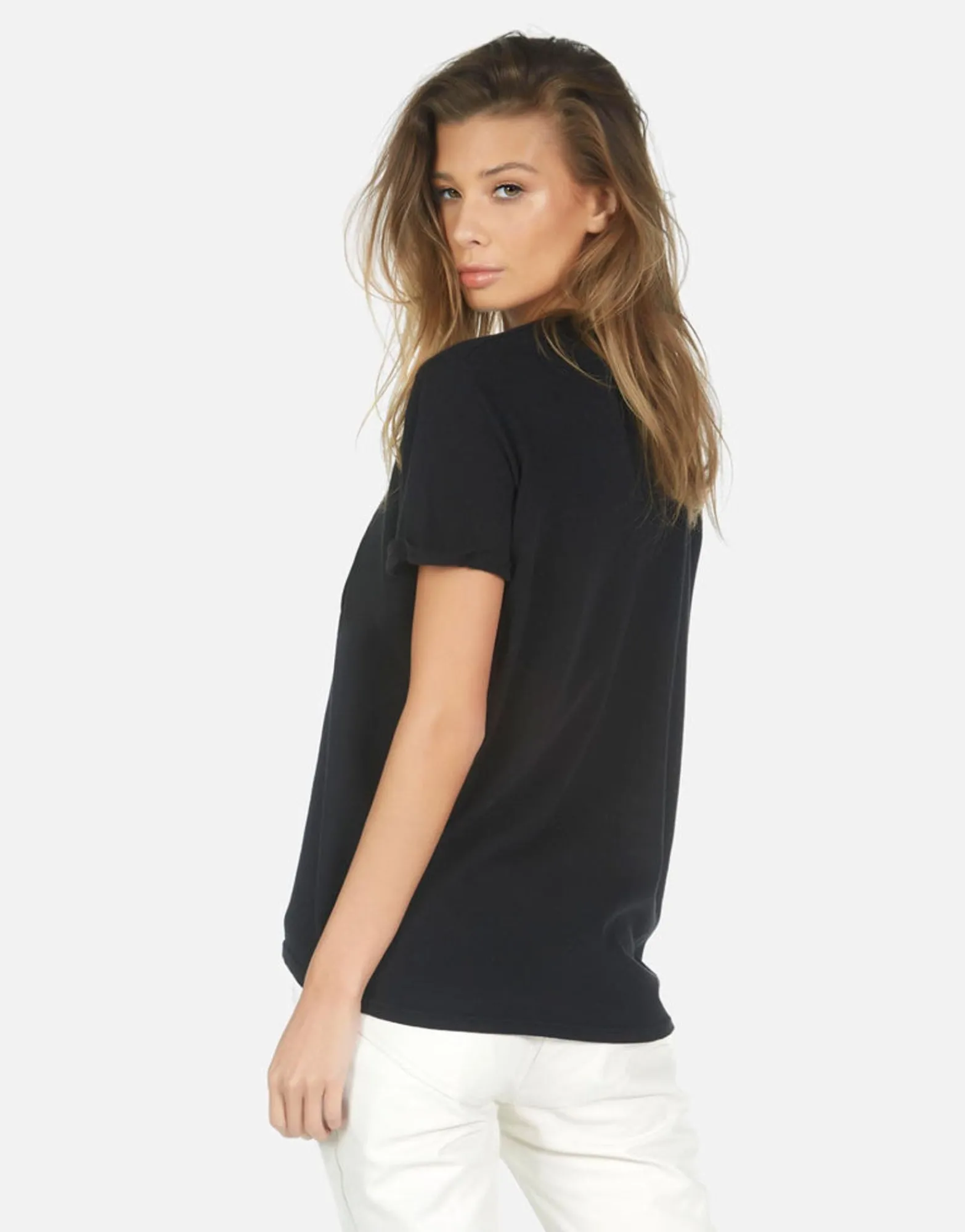Flash Sale Woodstock Lip 3 Days Of Peace Vintage Tee | Edda X By Women Short Sleeve