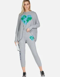 Outlet World Love Crop Sweatpant | Alana By Women Crop Sweatpants